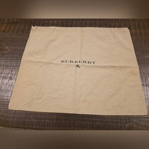 Burberry Tan Storage Bag 20x16
